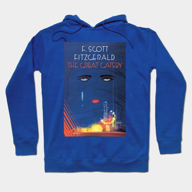 The Great Gatsby - Book Cover Hoodie by SpartanCell